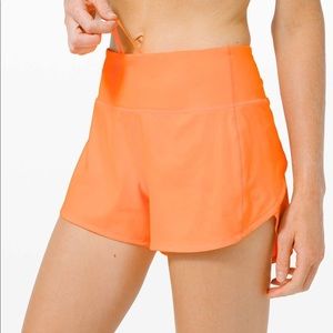 highlighter orange speed up short